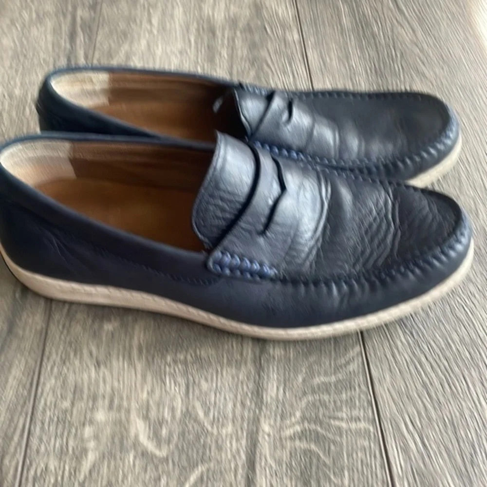 Trask shoes, men’s blue leather Loafer size 11